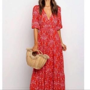 Flowy Floral Maxi Dress